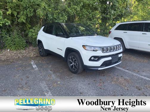 Bright White Clearcoat 2024 Jeep Compass Limited