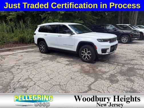 Bright White Clearcoat 2023 Jeep Grand Cherokee L Limited