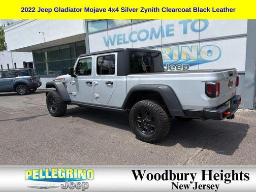 Silver Zynith Clearcoat 2022 Jeep Gladiator Mojave 4x4