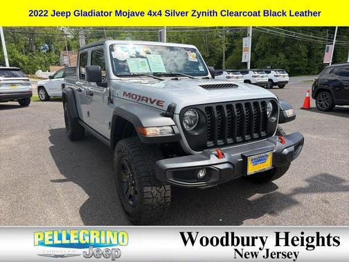 Silver Zynith Clearcoat 2022 Jeep Gladiator Mojave 4x4