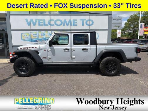 Silver Zynith Clearcoat 2022 Jeep Gladiator Mojave 4x4