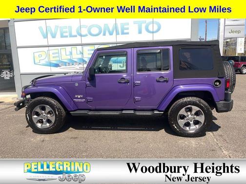 Xtreme Purple Pearlcoat 2017 Jeep Wrangler Unlimited Sahara