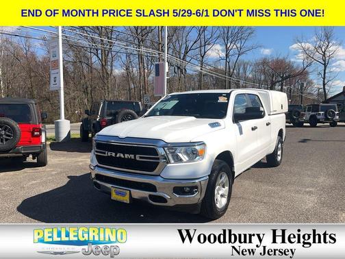 Bright White Clearcoat 2022 RAM 1500 Tradesman