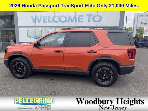 Sunset Orange 2026 Honda Passport AWD TrailSport Elite