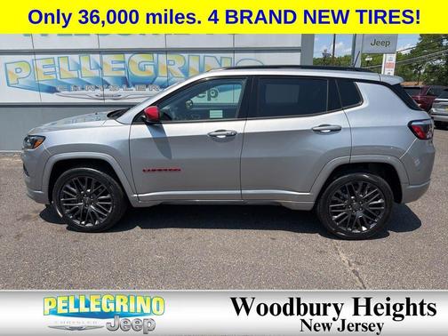 Billet Silver Metallic Clearcoat 2023 Jeep Compass (RED) Edition 4x4