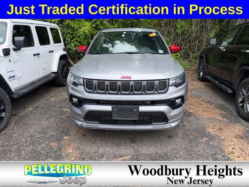 Billet Silver Metallic Clearcoat 2023 Jeep Compass (RED) Edition 4x4