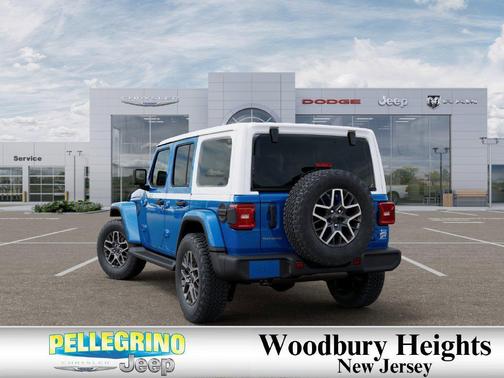 Hydro Blue Pearlcoat 2027 Jeep Wrangler Sahara