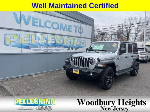 Silver Zynith Clearcoat 2022 Jeep Wrangler Unlimited Sport Altitude