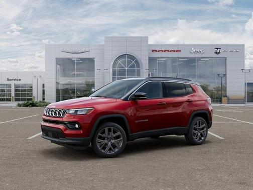 Red Hot Pearlcoat 2026 Jeep Compass Limited