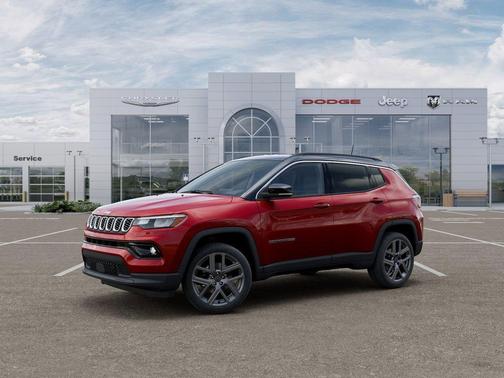 Red Hot Pearlcoat 2026 Jeep Compass Limited