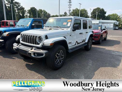 Bright White Clearcoat 2025 Jeep Wrangler Sahara