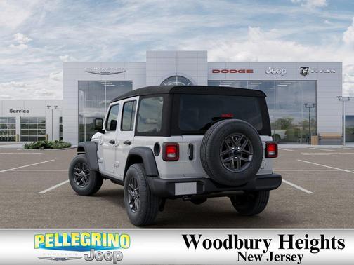 Bright White Clearcoat 2025 Jeep Wrangler Sport S