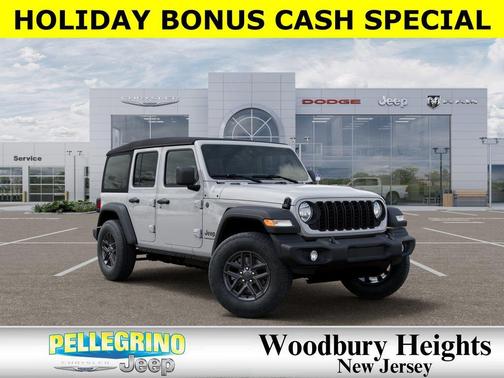 Bright White Clearcoat 2025 Jeep Wrangler Sport S