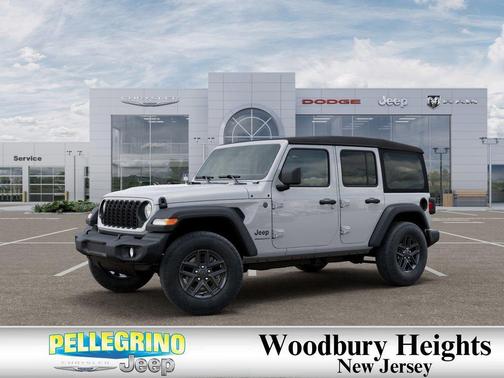 Bright White Clearcoat 2025 Jeep Wrangler Sport S