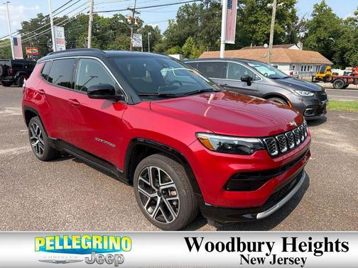 Red Hot Pearlcoat 2025 Jeep Compass Limited