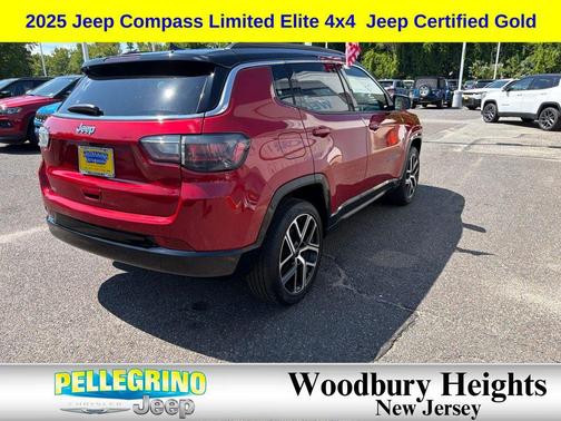 Red Hot Pearlcoat 2025 Jeep Compass Limited