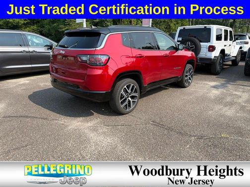 Red Hot Pearlcoat 2025 Jeep Compass Limited