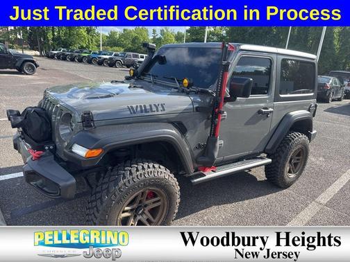 Sting-Gray Clearcoat 2023 Jeep Wrangler Willys