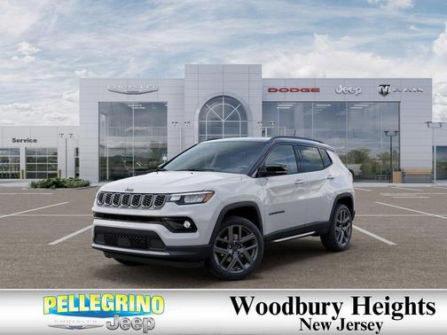 Bright White Clearcoat 2025 Jeep Compass Limited