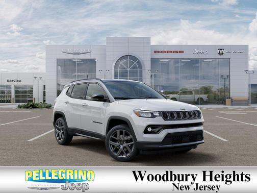 Bright White Clearcoat 2025 Jeep Compass Limited