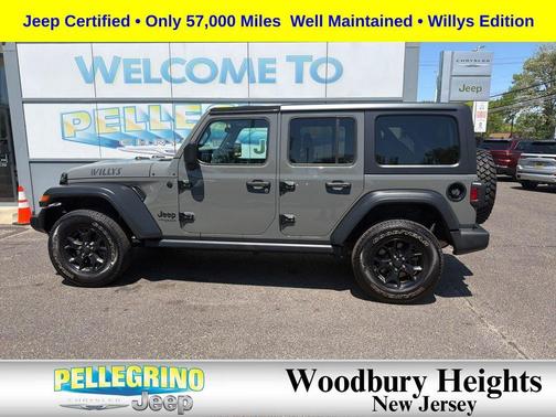 Sting-Gray Clearcoat 2020 Jeep Wrangler Unlimited Willys 4x4