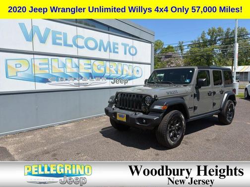 Sting-Gray Clearcoat 2020 Jeep Wrangler Unlimited Willys 4x4