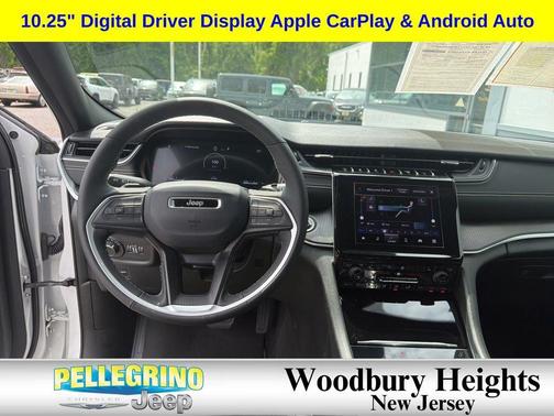 Bright White Clearcoat 2025 Jeep Grand Cherokee Altitude