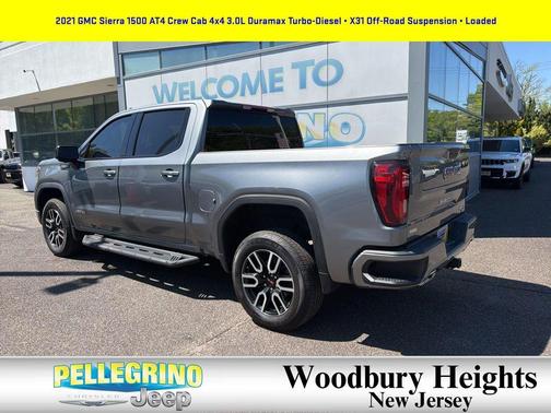 Satin Steel Metallic 2021 GMC Sierra 1500 AT4