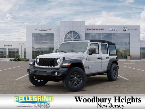 Bright White Clearcoat 2025 Jeep Wrangler Sport S