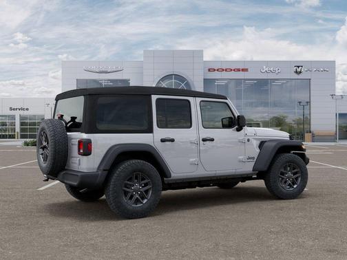Bright White Clearcoat 2025 Jeep Wrangler Sport S