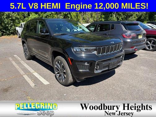 Black 2021 Jeep Grand Cherokee L Overland