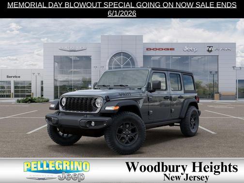 Anvil Clearcoat 2026 Jeep Wrangler Willys