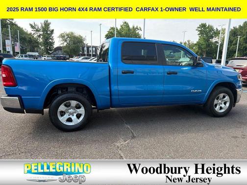 Hydro Blue Pearlcoat 2025 RAM 1500 Big Horn/Lone Star
