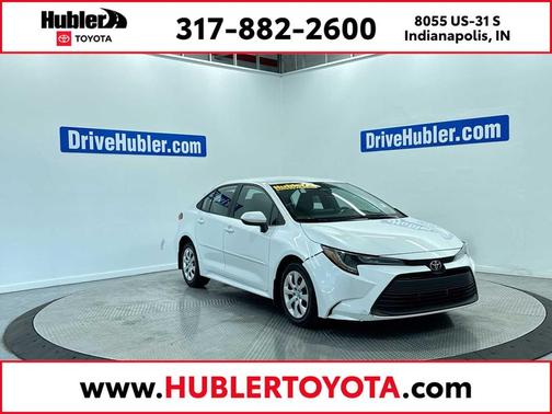 Wind Chill Pearl 2023 Toyota Corolla LE