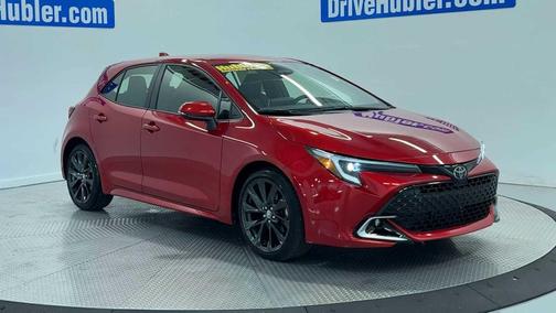 Finish Line Red 2023 Toyota Corolla XSE
