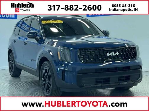 Midnight Lake Blue 2024 Kia Telluride EX X-Line