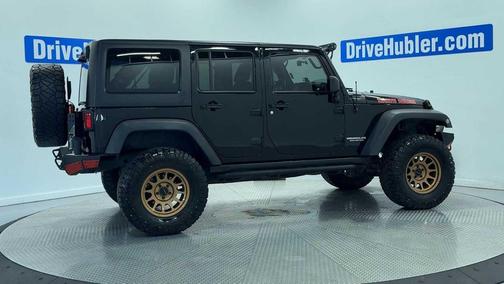 Black Clearcoat 2012 Jeep Wrangler Unlimited Rubicon