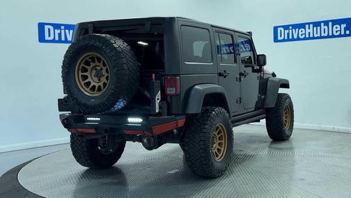 Black Clearcoat 2012 Jeep Wrangler Unlimited Rubicon