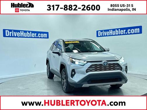 Silver Sky Metallic 2024 Toyota RAV4 Hybrid Limited