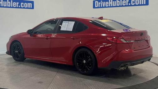 Supersonic Red 2025 Toyota Camry SE
