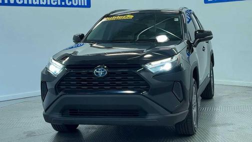 Midnight Black Metallic 2024 Toyota RAV4 Hybrid XLE
