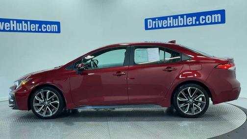 Ruby Flare Pearl 2022 Toyota Corolla SE