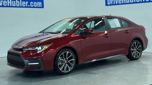 Ruby Flare Pearl 2022 Toyota Corolla SE