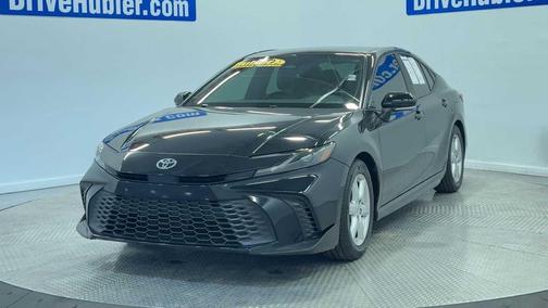 Midnight Black Metallic 2025 Toyota Camry SE