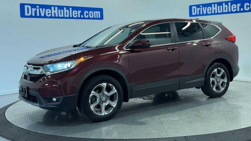 Maroon 2017 Honda CR-V EX