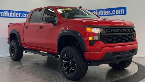 Red Hot 2023 Chevrolet Silverado 1500 Custom