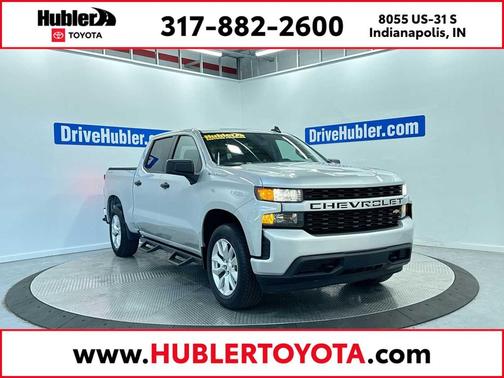 Silver Ice Metallic 2021 Chevrolet Silverado 1500 Custom