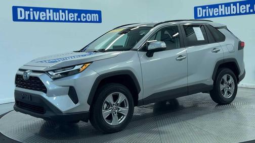 Silver Sky Metallic 2024 Toyota RAV4 Hybrid XLE