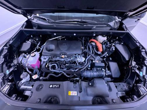 Midnight Black Metallic 2024 Toyota RAV4 Hybrid LE