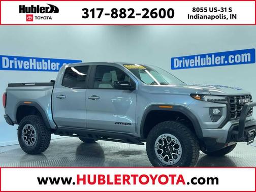 Sterling Metallic 2023 GMC Canyon AT4X